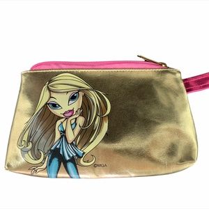 Vintage Rare 2004 Bratz colorful monogram shoulder hand bag multicolored Y2K